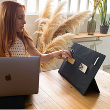 Load image into Gallery viewer, Beblau Shock-Absorbing Laptop case &amp; Tech accessory organizer
